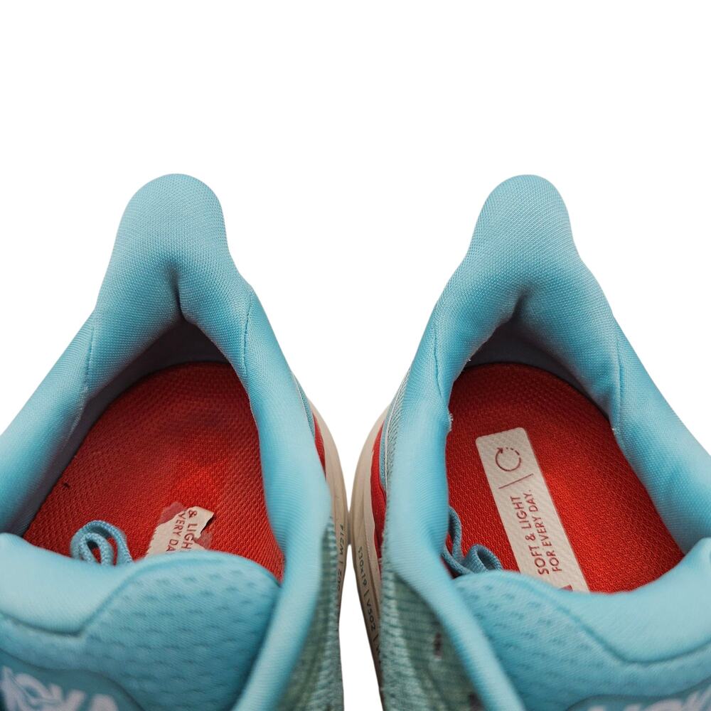 Hoka One One Clifton 8 Aquarelle Eggshell Blue Womens 7.5B (UK 6) Running Shoes - Picture 4 of 10